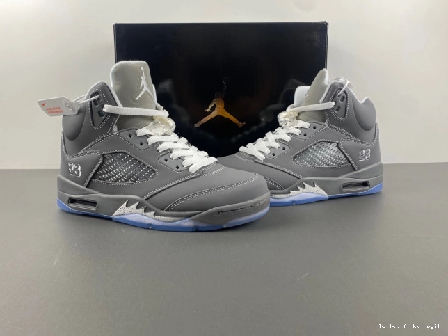 5 Air Wolf Grey Jordan 136027-005 Retro 0810